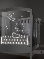 Детская кроватка Erbesi Stella Light LED 2