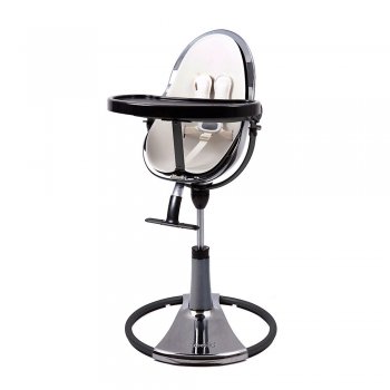 Стульчики для кормления BLOOM FRESCO CHROME TITANIUM coconut white/белый