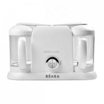 Блендер - пароварка Beaba Babycook Duo White Silver