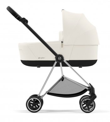 Коляска для новорожденных Cybex Mios III Off White (шасси на выбор) шасси Chrome Black