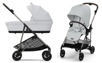 Коляска 2 в 1 Cybex Melio Fog Grey