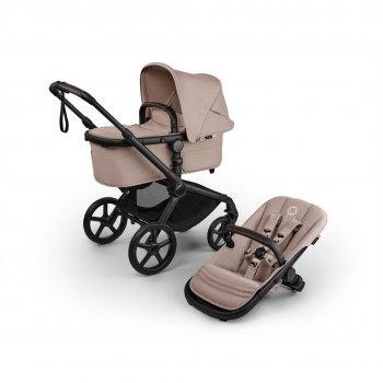 Детская коляска 2 в 1 Bugaboo Fox 5 Renew Complete Black/Desert Taupe Melange/Desert Taupe Melange