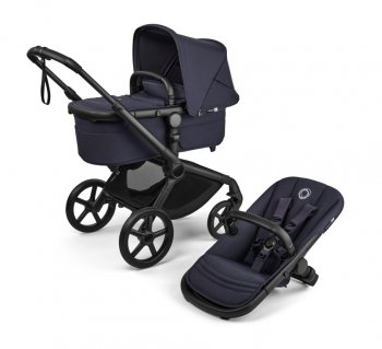 Детская коляска 2 в 1 Bugaboo Fox 5 Renew Complete Black/Deep Indigo/Deep Indigo