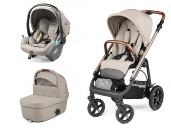 Коляска 3 в 1 Peg Perego Veloce TC Belvedere Lounge Astral New