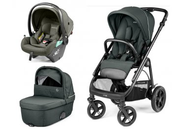 Коляска 3 в 1 Peg Perego Veloce TC Belvedere Lounge Metal New