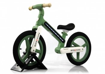 Детский беговел Rivertoys HB-003 Зеленый