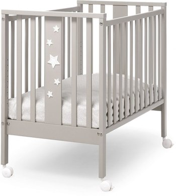 Кроватка Erbesi Stellina Mini Песочный/белый