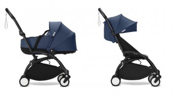 Коляска 2 в 1 BabyZen YoYo3 (черное шасси) Air France Blue