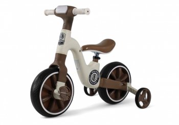 Детский беговел-велосипед Rivertoys HB-318 Коричневый