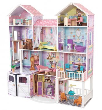 Дом для классических кукол до 32 см KidKraft &quot;Загородная усадьба&quot; (Country Estate 65242_KE) с мебелью