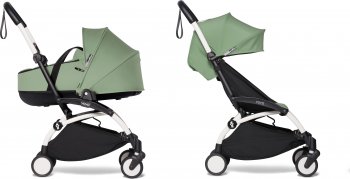 Коляска 2 в 1 BabyZen Yo-Yo² (на белой раме)