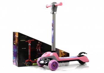 Детский самокат Rivertoys HB-Q3 Розовый