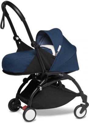 Коляска 2 в 1 BabyZen Yo-Yo 2 (на черной раме) Air France Blue
