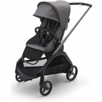 Коляска прогулочная Bugaboo Dragonfly на шасси Graphite Graphite/ Grey Melange/ Grey Melange