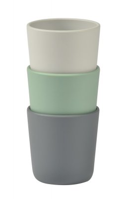 Набор Beaba Lot De 3 Verres Silicone из 3 силиконовых стаканов 180 мл