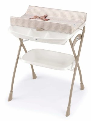 Пеленальный стол Cam Volare 264 бежевый (ванночка белая)
