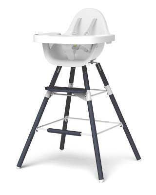 Стульчик для кормления CHILDHOME EVOLU 2 Navy/Blue