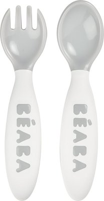Эргономические вилка и ложка Beaba Set Of 2 2nd Age