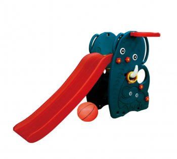 Горка Happy Box Слон JM-765 с баскетбольным кольцом и мячом