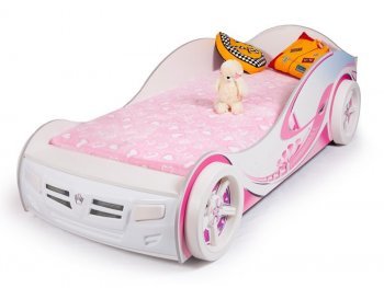Детская кровать-машина ABC King Princess 
