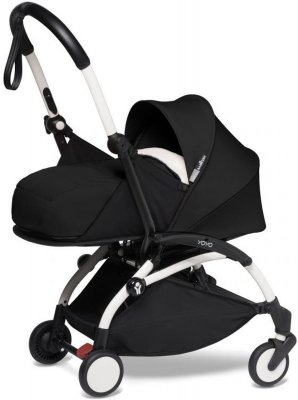 Коляска 2 в 1 BabyZen Yo-Yo 2 (на белой раме) Black