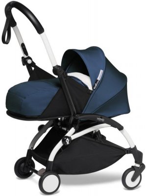 Коляска 2 в 1 BabyZen Yo-Yo 2 (на белой раме) Air France Blue