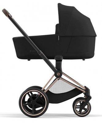 Коляска для новорожденных Cybex Priam и e-Priam IV Sepia Black (шасси на выбор)