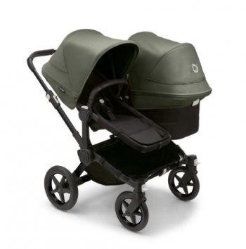 Детская коляска 2 в 1 Bugaboo Donkey 5 Duo на шасси Black