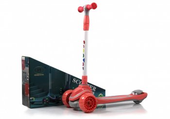 Детский самокат Rivertoys HB-606 Розовый