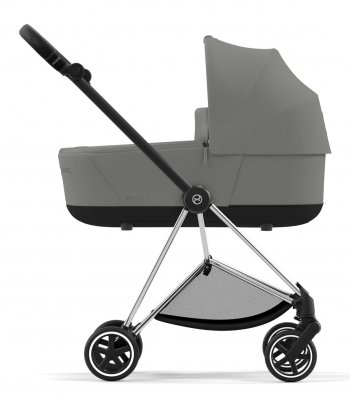 Коляска для новорожденных Cybex Mios III Mirage Grey (шасси на выбор) шасси Chrome Black