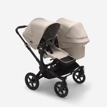 Детская коляска 2 в 1 Bugaboo Donkey 5 Duo Desert Taupe (шасси на выбор) Black/Desert Taupe/Desert Taupe