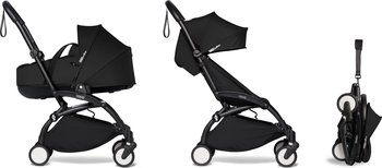 Коляска 2 в 1 BabyZen Yo-Yo² (на черной раме) Black