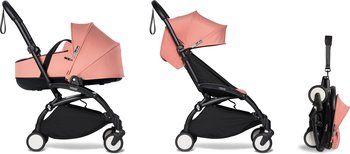 Коляска 2 в 1 BabyZen Yo-Yo² (на черной раме) Ginger