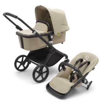Детская коляска 2 в 1 Bugaboo Fox Cub шасси Black