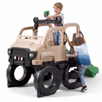 Игровой центр с горкой Step2 "Джип" 4136KR