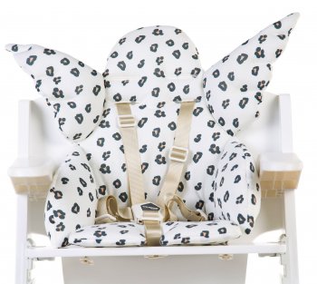 Подушка для стульчика Childhome ANGEL UNIVERSAL ANGEL JERSEY LEOPARD (При покупке отдельно)