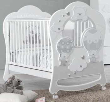 Кровать с окном Pali Bonnie Белый