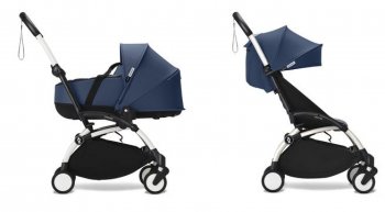 Коляска 2 в 1 BabyZen YoYo3 (белое шасси) Air France Blue