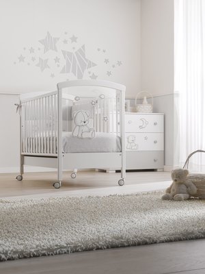 Детская кроватка Erbesi Stella Magic LED