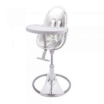 Стульчики для кормления BLOOM FRESCO CHROME SILVER lunar silver/серебро