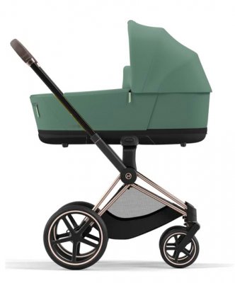 Коляска для новорожденных Cybex Priam и e-Priam IV Leaf Green (шасси на выбор)
