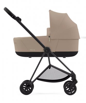Коляска для новорожденных Cybex Mios III Cozy Beige (шасси на выбор) шасси Matt Black