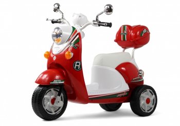 Детский электроскутер Rivertoys Z444ZZ Красный