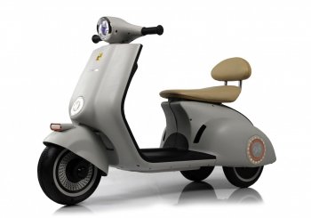 Детский электроскутер Rivertoys K444PX-A Серый