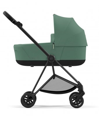 Коляска для новорожденных Cybex Mios III Leaf Green (шасси на выбор) шасси Matt Black