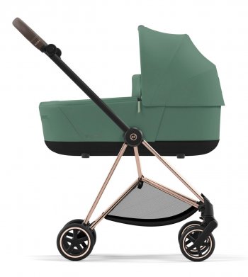 Коляска для новорожденных Cybex Mios III Leaf Green (шасси на выбор)