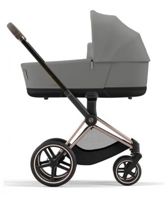 Коляска для новорожденных Cybex Priam и e-Priam IV Mirage Grey (шасси на выбор)