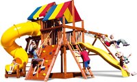 Детская игровая площадка Rainbow Play Systems Саншайн Фанхаус V Лайт Тент (Sunshine Funhouse V RYB Light) 1