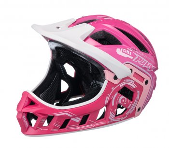 Шлем fullface Puky M (54-58) Pink