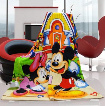 Плед детский Pansky Mickey Mouse&amp;Minnie (&quot;Микки и Минни), 150*200 см